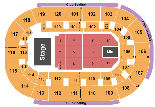 Hertz Arena Barry Manilow Seating Chart